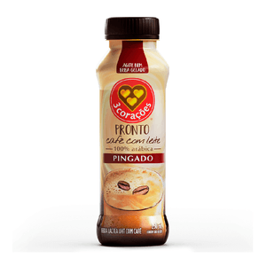 Cappuccino Pronto Café com Leite Pingado 3Corações 260ml