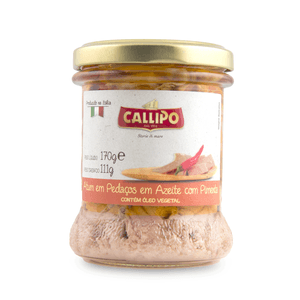 Atum em Pedaços em Azeite com Pimenta Callipo 170g