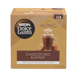 Dolce Gusto Chococino Alpino Nescafé Nestlé 10 Cápsulas