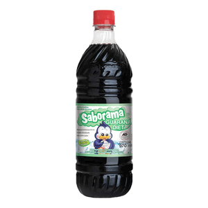 Xarope Sabor Guaraná Diet Saborama 970ml