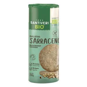 Biscoitos Digestive Sarraceno Buckwheat Bio Santiveri 200g
