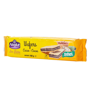Wafer com Recheio de Chocolate Sem Glúten Santiveri 150g