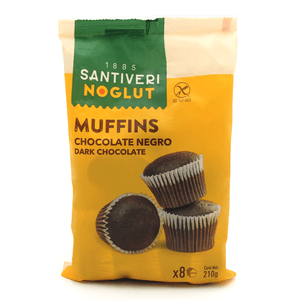 Muffin de Chocolate Sem Glúten Santiveri 210g
