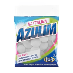 Naftalina em Bolas Azulim 30g