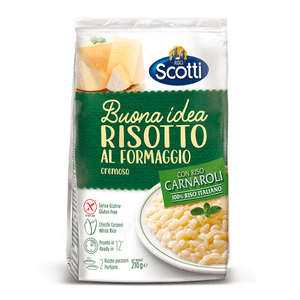 Risoto Al Formaggio Cremoso Riso Scotti 210g