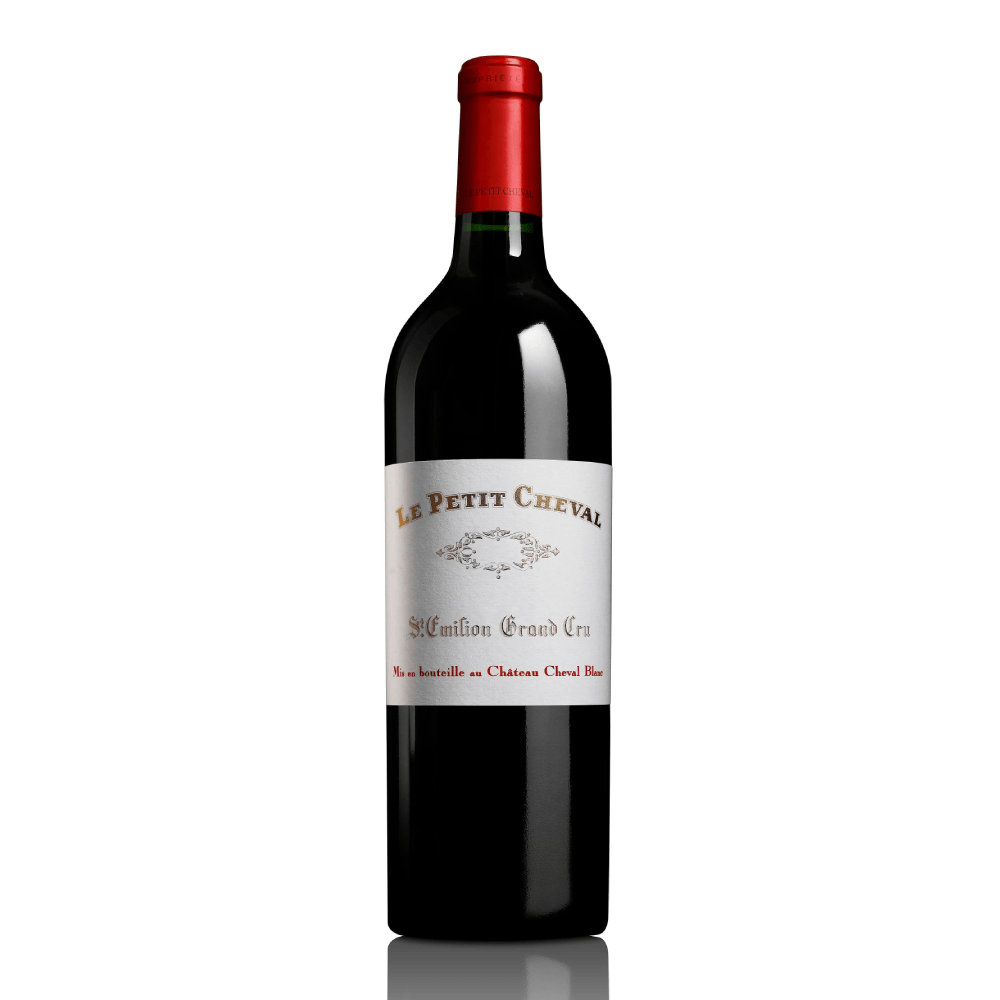 Vinho Château Cheval Blanc Tinto Seco Argentina Grand Cru Le Petit Cheval Cabernet Franc, Cabernet Sauvignon, Merlot 750ml