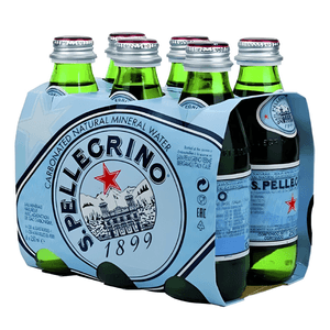 Água Mineral com Gás San Pellegrino 6 Unidades
