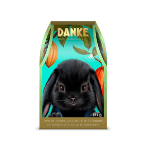 Ovo de Chocolate ao Leite e Ovinhos de Chocolate ao Leite Cremosos Danke 124g