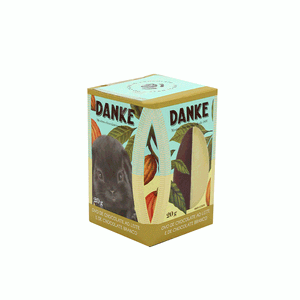 Ovinho de Chocolate ao Leite e Chocolate Branco Danke 20g