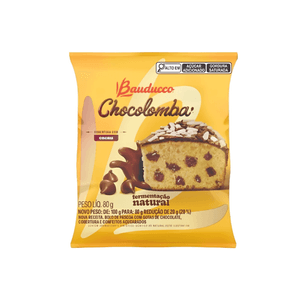 Chocolomba com Gotas de Chocolate Bauducco 80g