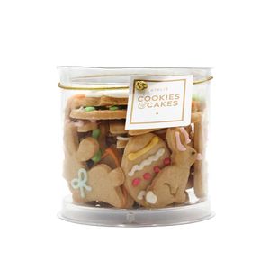 Biscoitos de Glace Colorido Cookies Cakes 140g