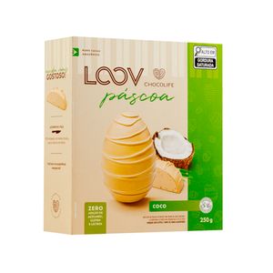Meio Ovo Recheado com Creme de Coco Crocante Loov 250g