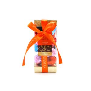 Mini-ovinhos de Chocolate ao Leite com Pedaços de Damasco Casa do Damasco 200g