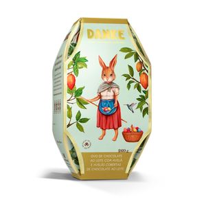 Ovo de Chocolate ao Leite com Avelã Danke 260g