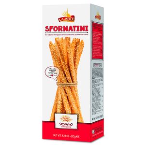 Grissini Gergelim La Mole 120g
