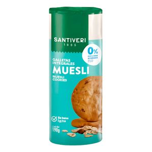 Biscoito Sem Açúcar Muesli Santiveri 190g