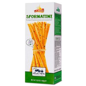 Grissini Azeitona Preta La Mole 120g