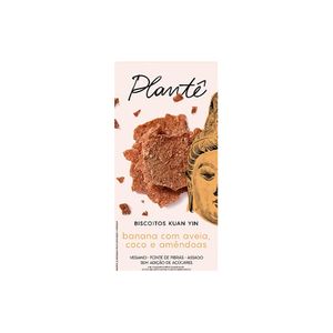 Biscoito Kuan Yin Banana com Aveia, Coco e Amendôas 60g