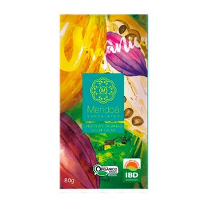 Chocolate Orgânico 55% de Cacau Mendoá 80g