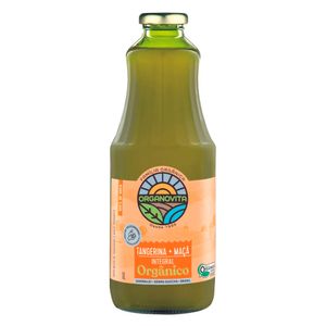 Suco Misto de Tangerina com Maçã Integral Orgânico Organovita 1L