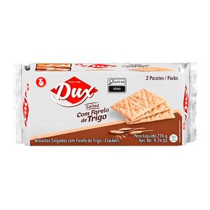 Biscoito com Farelo de Trigo Dux 276g