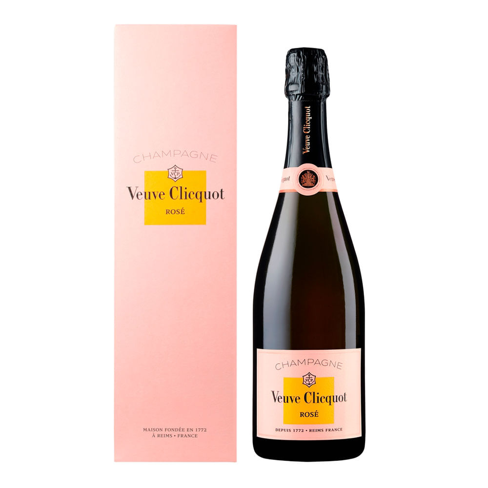 Champagne Veuve Clicquot Rosé 750ml - Casa Santa Luzia
