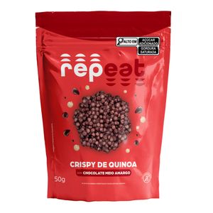 Crispy de Quinoa com Chocolate Meio Amargo Repeat 50g