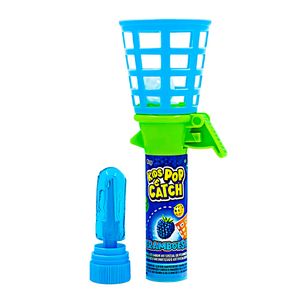 Pirulito Sabor Framboesa Com Brinquedo Pop E Catch Kids Zone 10g