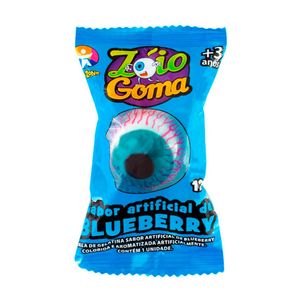 Bala de Goma Zóio Mirtilo Kids Zone 12g