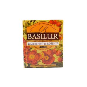 Chá Preto Framboesa e Rosa Mosqueta Basilur 20g