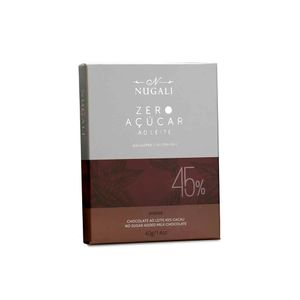 Chocolate ao Leite Sem Açúcar Nugali 40g