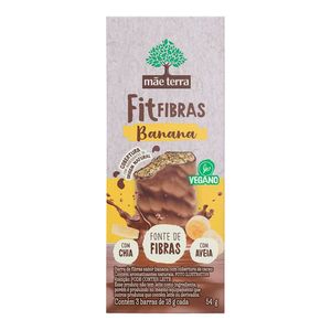 Barra Fit Fibras Banana Mãe Terra 54g