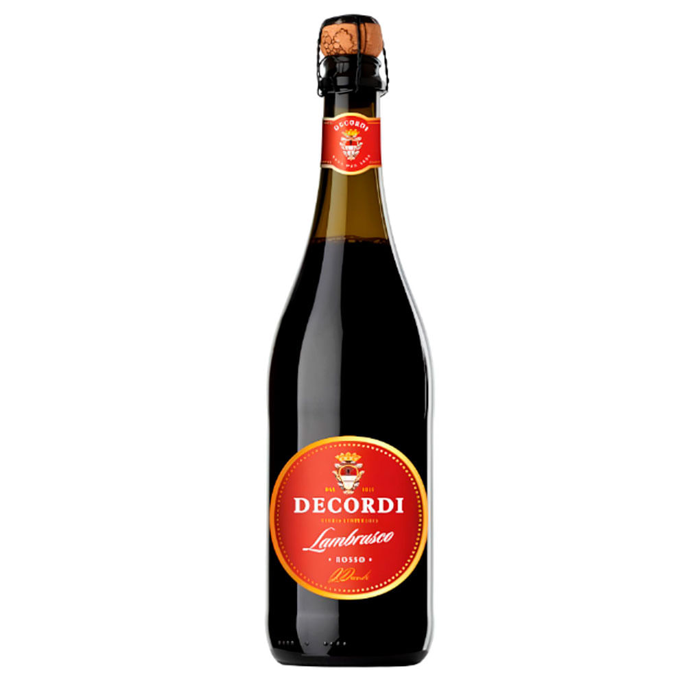 Vinho Decordi Tinto Seco Itália Lambrusco 750ml