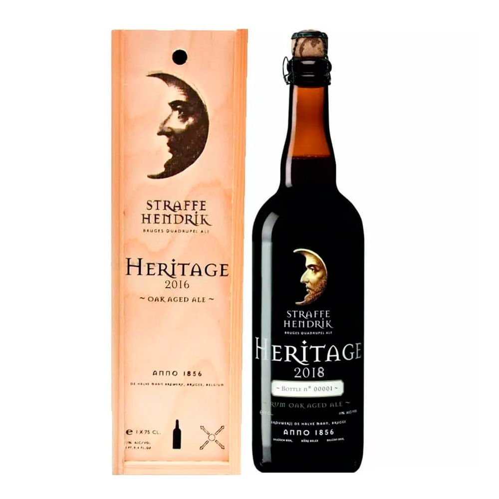 Cerveja Heritage Straffe Hendrik 750ml - Casa Santa Luzia