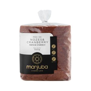 Pão de Nozes & Cranberry Manjuba 300g