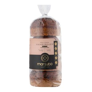 Pão para Hambúrguer Vegano Manjuba 400g