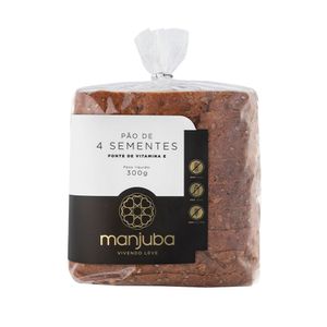 Pão de 4 Sementes Sem Glúten Manjuba – 300g