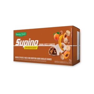 Barra de Banana, Nozes e Damasco Supino Banana Brasil 72g