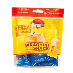 Snack de Queijo Maturado Biraghi 100g