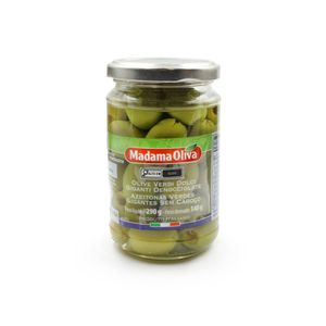 Azeitonas Verdes Gigantes sem Caroço Madama Oliva 290g