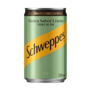 Tônica Sabor Limão Schweppes 220ml