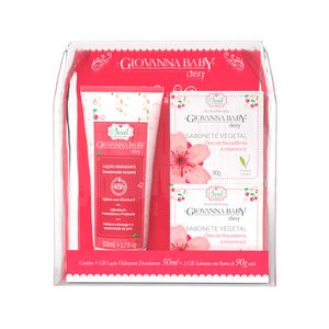 Kit Mini Necessarie Cherry Giovanna Baby - 3 Itens