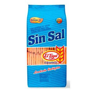 Biscoito de Água sem Sal El Trigal 390g
