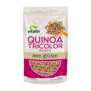 Quinoa Tricolor Grãos Integral Vitalin 200g