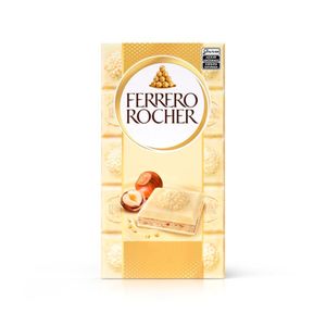 Barra de Chocolate Branco com Avelã Ferrero 90g
