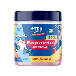 Suplemento Alimentar em Pó Pink Lemonade +Mu 300g
