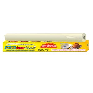 Papel Antiaderente Para Cozinhar Dover Roll 40cm x 3m