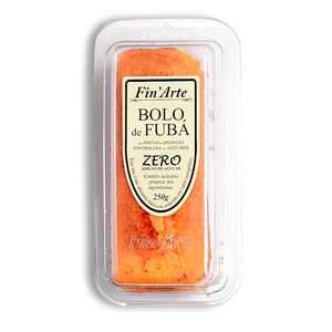 Bolo de Fubá Sem Açúcar Fin Arte 250g