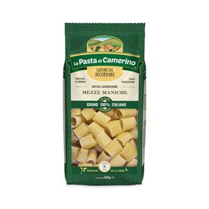 Macarrão de Sêmola Mezze Maniche La Pasta di Camerino 500g
