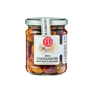 Azeitonas Sem Caroço Taggiasche em Azeite de Oliva Calvi 180g